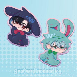 Alien Stage: Ivan and Till bunnies